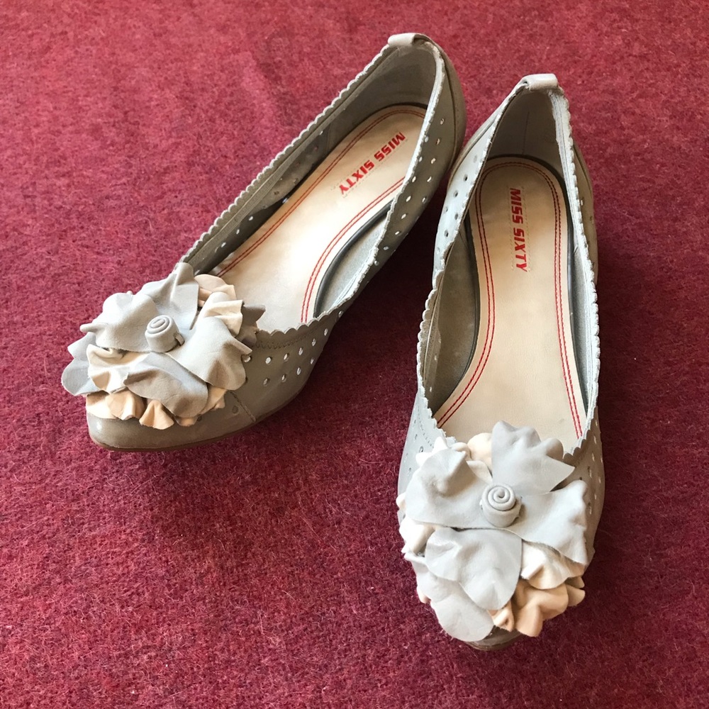 Miss Sixty kitten heel pumps